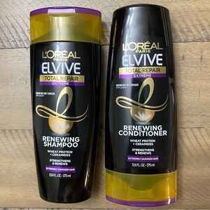 L'Oreal Elvive Total Repair Extreme Renewing Shampoo and Conditioner